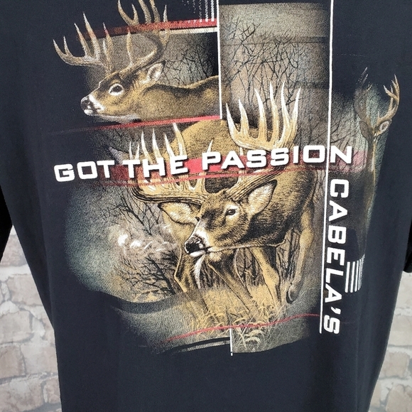 Cabela's TShirt Black  XL - Picture 3 of 10